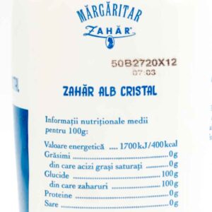 Zahar alb cristal 1kg Margaritar 2 - Alimente la domiciliu Brailamarket