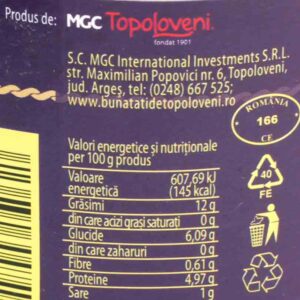 Chiftele de porc cu sos 400g Topoloveni 3 - Alimente la domiciliu Braila market