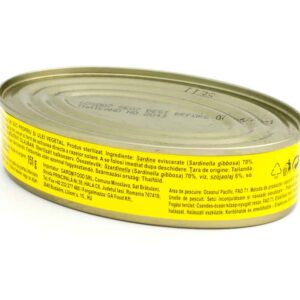 Sardine in suc propriu si ulei 215g Giana 3 - Cumparaturi online alimente market Braila