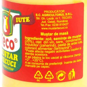 Mustar iute de Tecuci 280g Teco 3 - Comenzi produse alimentare online brailamarket.ro