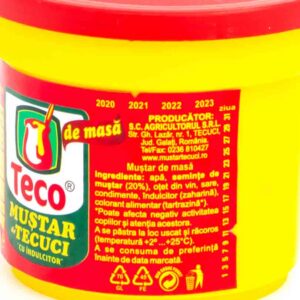Mustar de masa de Tecuci pahar 110g Teco 1 - Comenzi alimente la domiciliu market Braila