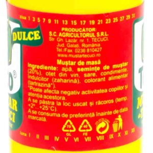 Mustar dulce de Tecuci flacon 200g Teco 3 - Alimente comanda online Brailamarket
