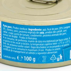 Pate porc 100g Ardealul 5 - Alimente livrate la domiciliu brailamarket.ro