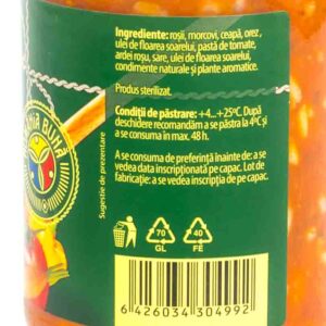 Tocana de legume 300g Topoloveni 5 - Livrare online alimente brailamarket.ro