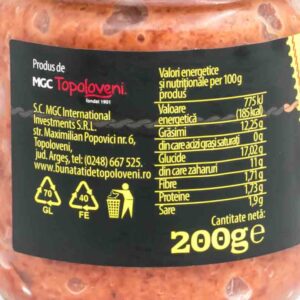 Pasta de sfecla cu hrean 200g Topoloveni 4 - Livrare la domiciliu alimente Brailamarket
