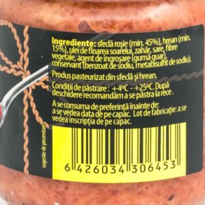 Pasta de sfecla cu hrean 200g Topoloveni 2 - Livrare la domiciliu alimente Brailamarket