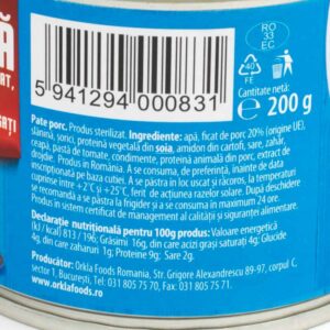 Pate porc 200g Ardealul 3 - Produse alimentare ieftine online brailamarket.ro