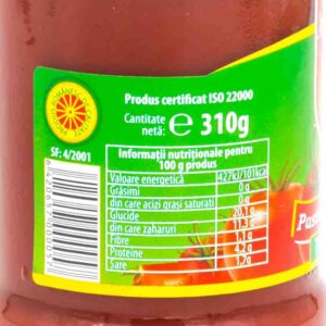 Pasta tomate 310g Rosu Imparat 2 - Comanda online produse alimentare market Brailaentru 100g produs