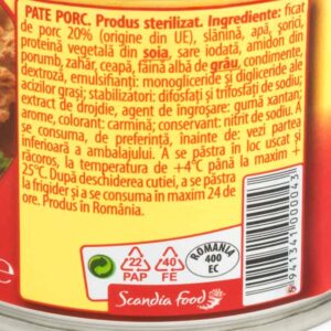 Pate porc 200g Bucegi 3 - Comanda alimente brailamarket.ro