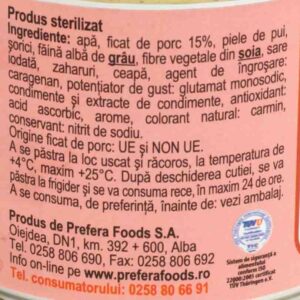 Pate de porc 200g Rodna 1 - Produse alimentare livrare la domiciliu Braila market