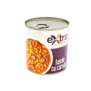 Fasole cu carnati 300g Extra 5- Livrari la domiciliu alimente market Braila