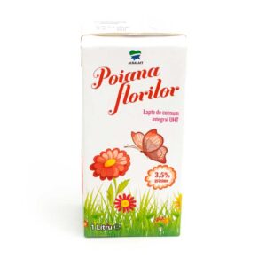 Lapte de consum integral UHT 3,5% 1L Poiana Florilor 5 - Magazin online alimente Brailamarket