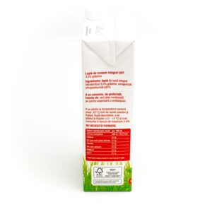 Lapte de consum integral UHT 3,5% 1L Poiana Florilor 2 - Magazin online alimente Brailamarket