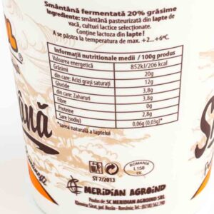 Smantana 20% 400g Baciul 2 - Magazin alimentar cu livrare la domiciliu market Braila
