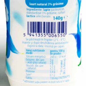 Iaurt 3% 140g Zuzu 2 - Magazin alimentar online cu livrare la domiciliu Brailamarket