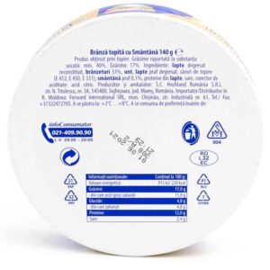 Branza topita cu smantana 140g Hochland 1 - Magazin alimentar online brailamarket.ro
