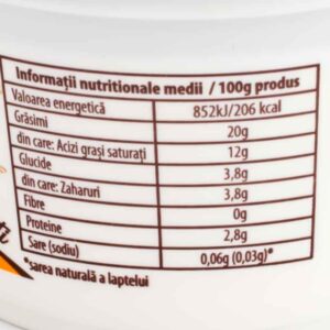 Smantana 20% 200g Baciul 4 - Magazin online alimente ieftine market Braila