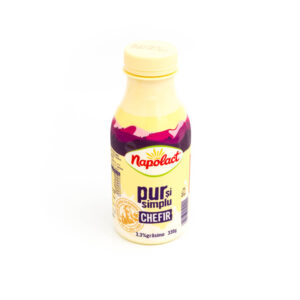 Pur si simplu chefir 3,3% 330g Napolact 5 - Magazin de produse alimentare online Brailamarket