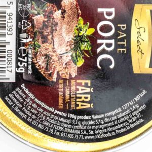 Pate porc 75g Hame 3 - Livrari la domiciliu alimente brailamarket.ro