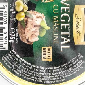 Vegetal cu masline 75g Hame 3 - Cumparaturi alimente online Brailamarket