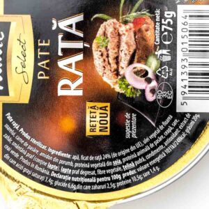 Pate rata 75g Hame 3 - Livrare la domiciliu alimente market Braila