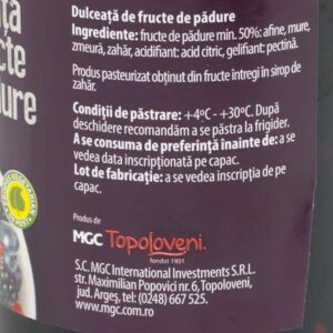 Dulceata de fructe de padure 390g Extra 1 - Magazin online alimente market Braila