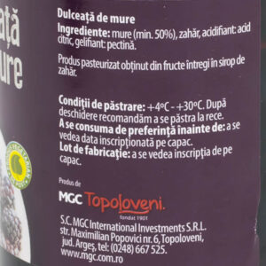 Dulceata de mure 390g Extra 2 - Magazin online alimente ieftine brailamarket.ro