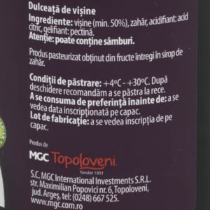 Dulceata de visine Extra 1 - Livrare alimente acasa Brailamarket