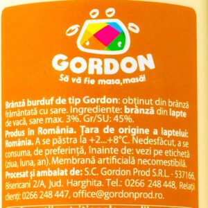 Branza de burduf 300g Gordon - Livrare alimente acasa market Braila