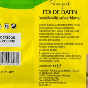Foi de dafin 4g Cosmin - Livrari alimente la domiciliu market Braila