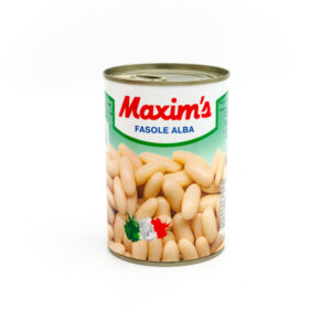 Fasole alba 425ml Maxim's - Comanda alimente market Braila
