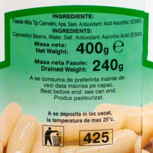 Fasole alba 425ml Maxim's - Comanda alimente acasa market Braila
