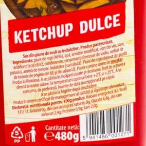 Ketchup dulce 480g La Minut - Magazin online alimente brailamarket.ro