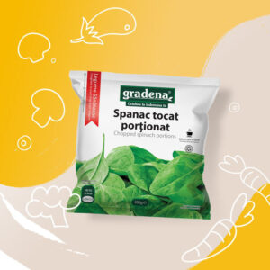 Spanac tocat portionat Gradena - Produse alimentare online market Braila
