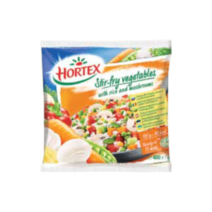Legume la tigaie cu orez si ciuperci champinion hortex - Comanda online produse alimentare Brailamarket