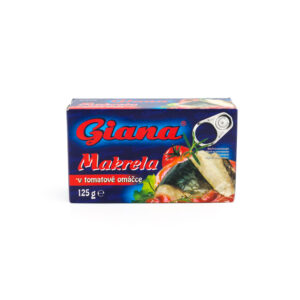 Macrou in sos tomat 125 Giana - Livrari la domiciliu produse alimentare market Braila