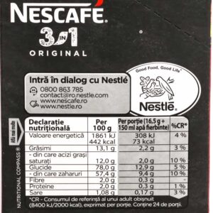 Nescafe 3 in 1 Original - Magazin de produse alimentare online Braila market