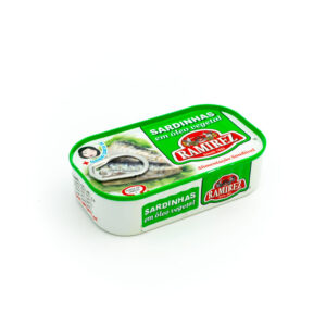 Sardine in sos tomat 125g Ramirez - Livrari alimente acasa Brailamarket