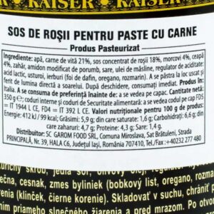 Sos de rosii pentru paste cu carne - Comanda alimente la domiciliu brailamarket.ro