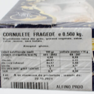 Cornulete fragede 500g Alfino 1 - Cumparaturi alimente online Brailamarket