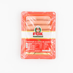 Crenvusti du carne de pasare Fox 2 - Livrari alimente la domiciliu market Braila