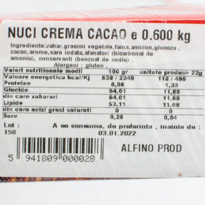 Nuci crema cacao 600g Alfino 2 - Produse alimentare ieftine online brailamarket.ro