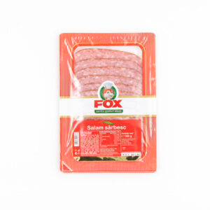 Salam sarbesc Fox 3 -Livrari la domiciliu alimente market Braila