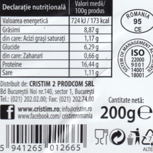 Snitel din piept de pui Cris Tim 2 - Comenzi online alimente brailamarket.ro