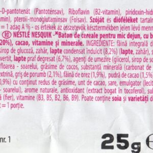 Baton Nesquik 25g Nestle - Produse alimentare livrare la domiciliu Brailamarket