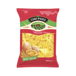 Paste fainoase penne 400g Ciao Pasta - Livrari alimente acasa brailamarket.ro