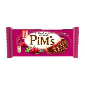 Prajitura tip jaffa Pim's visine 147g LU - Magazin online alimente brailamarket.ro