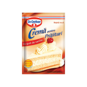 CREMA CU GUST DE VANILIE PENTRU PRAJITURI 50G DR.OETKER