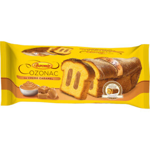 COZONAC CU CREMA CARAMEL 450G BOROMIR