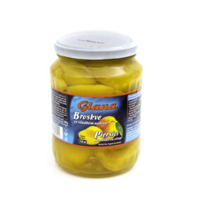 PIERSICI JUMATATI IN SIROP  700G GIANA